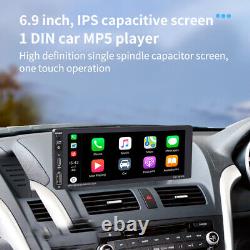6288C Single 1Din Car Stereo Radio CarPlay Android Auto FM BT DAB MP5 Player