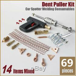 69Pcs electric stud welder auto body repair tools dent ding puller kit