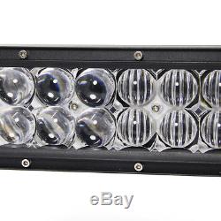 6D 672W 50INCH LED Combo Work Light Bar Offroad Driving Lamp 4WD Truck SUV UTV