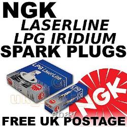 6x NGK LASERLINE Iridium LPG SPARK PLUGS For SUBARU SVX 3.3 lt All models