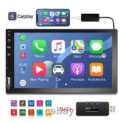 7 Car Stereo Radio CarPlay Android Auto 2 DIN Bluetooth DAB+ Mirror Link FM MP5