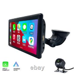 7 Car Touchscreen Monitor Radio Player Camera For Built-in Carplay Android Auto