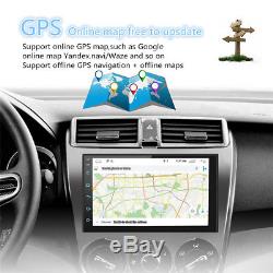 7 Double 2 Din Android 8.1 Car Stereo Radio GPS SAT NAV WiFi 3G 4G OBD MLK BT