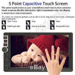 7 Inch Double Din Car Stereo With Backup Camera Audio MP5 Mirror For Andriod IOS