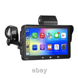 7in Portable Car Stereo Radio Wireless For Apple Carplay Android Auto MP5 Player