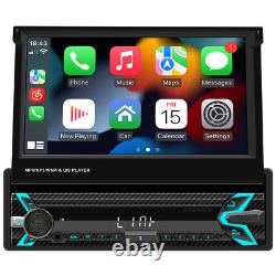 7in Single Din Car Stereo Radio MP5 Player Bluetooth FM Carplay Android Auto USB