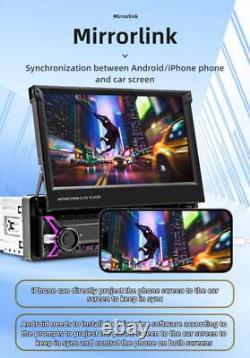 7in Single Din Car Stereo Radio MP5 Player Bluetooth FM Carplay Android Auto USB