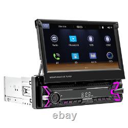 7in Single Din Car Stereo Radio MP5 Player Bluetooth FM Carplay Android Auto USB