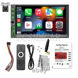 7in Touch Screen Car Stereo Radio Player For For Apple Carplay Android Auto Cam