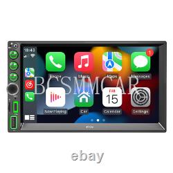 7in Touch Screen Car Stereo Radio Player For For Apple Carplay Android Auto Cam