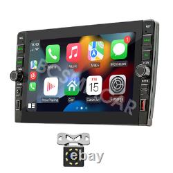 8in Double 2 Din Android 12 Car Radio GPS WIFI BT Carplay Stereo Camera 2+32G