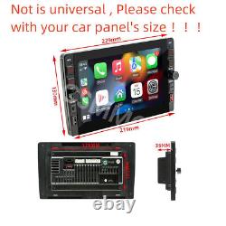 8in Double 2 Din Android 12 Car Radio GPS WIFI BT Carplay Stereo Camera 2+32G