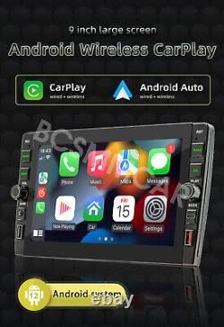 8in Double 2 Din Android 12 Car Radio GPS WIFI BT Carplay Stereo Camera 2+32G