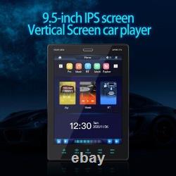 9.5IN Single Din Car Stereo Radio Vertical Screen MP5 Player Bluetooth FM WithCam
