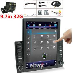 9.7In GPS Wifi Vertical Touch Screen Car Stereo Radio Player OBD 2+32G WithCamera