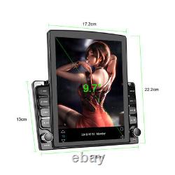 9.7In GPS Wifi Vertical Touch Screen Car Stereo Radio Player OBD 2+32G WithCamera