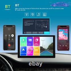 9in Dash Cam Car Monitor DVR Video Recorder Bluetooth ADAS Camera Mirror Link