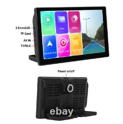 9in Dash Cam Car Monitor DVR Video Recorder Bluetooth ADAS Camera Mirror Link