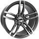Alloy Wheels 18 Drc Dmf Grey Polished Face For Range Rover P38 94-02