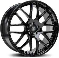 Alloy Wheels 20 Fox DTM Black Gloss For Land Rover Range Rover P38 94-02