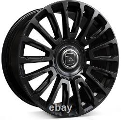 Alloy Wheels 22 Hawke Dresden Black For Land Rover Range Rover P38 94-02