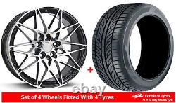 Alloy Wheels & Tyres 18 1Form Edition 6 For Land Rover Range Rover P38 94-02