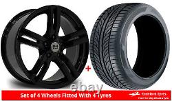 Alloy Wheels & Tyres 18 Riviera Blade For Land Rover Range Rover P38 94-02