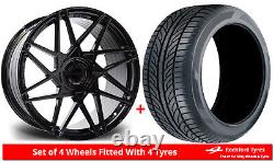 Alloy Wheels & Tyres 19 Riviera RF2 For Land Rover Range Rover P38 94-02