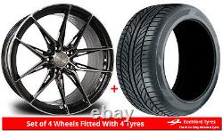 Alloy Wheels & Tyres 20 Riviera RF107 For Land Rover Range Rover P38 94-02