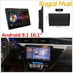 Android 9.1 Touch Screen 2Din 10.1 GPS Quad-core RAM 2GB ROM 32GB Wifi OBD DAB