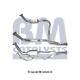 Bmc Catalytic Converter Exhaust Bm90737h + Fitting Kit For Range Rover Genuine T