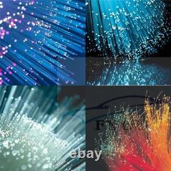 BT Fiber Optic Star Ceiling Meteor Light Kit RGBW Mixed 370pc+ 50PCS APP Control