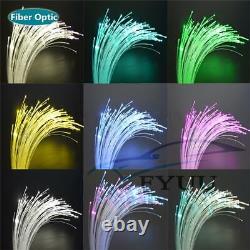 BT Fiber Optic Star Ceiling Meteor Light Kit RGBW Mixed 370pc+ 50PCS APP Control