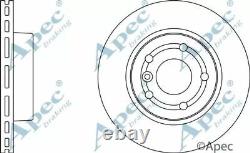 Brake Disc Pair Coated Vented Front APEC DSK933 Replaces NTC8780,16567,10304567