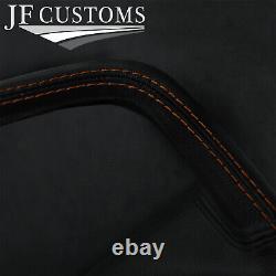 Brown Stitch Leather Speedo Surround Skin Cover Fits Range Rover P38 94-02