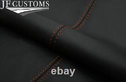 Brown Stitch Leather Speedo Surround Skin Cover Fits Range Rover P38 94-02