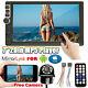 Camera+7 Double Din Car Stereo Radio Mp5 Player 1080p Mirrors For Android & Ios