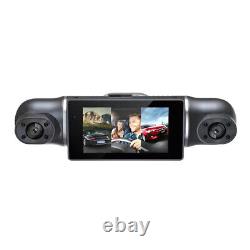 Car DVR Dash Cam Video Camera 4 Lens Driving Recorder G-sensor Night Vision 170°