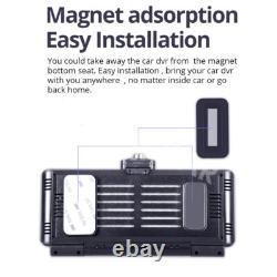 Car Dash Camera FHD 1080p Dual Lens Front Rear Cam GPS Touch Screen G Sensor