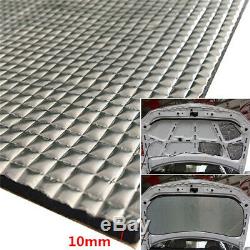 Car Engine Bonnet Acoustic Insulation Deadening Heat Shield Floor Mat 10mm 1X1.4