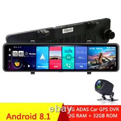 Car GPS 4G Android Dash Cam Dual Camera Recorder Night Driving Recorder Mirror