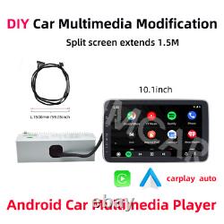 Car Radio Stereo Touch Screen 10.1in DIY Split Screen Bluetooth MP5 Player 2+32G