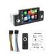 Car Stereo For Apple Carplay Android Auto Fm Radio Mp5 Player 5in 1din Headunit