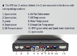 Dashboard LCD Screen Rally Gauge, Dash Race Display DO904 DPU Full sensors