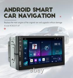Double 2 Din 7in Car Stereo Radio Bluetooth GPS USB FM Android Auto MP5 Player