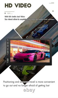 Double 2 Din 7in Car Stereo Radio Bluetooth GPS USB FM Android Auto MP5 Player