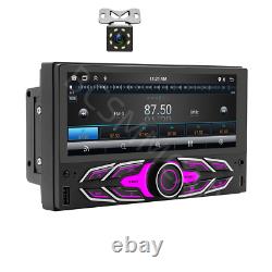 Double 2DIN 6.86'' Android13 Car Stereo Radio GPS Touch Screen For Apple Carplay