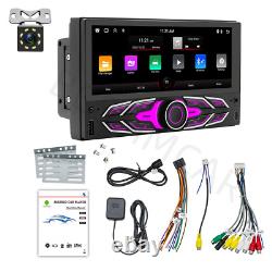 Double 2DIN 6.86'' Android13 Car Stereo Radio GPS Touch Screen For Apple Carplay