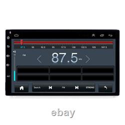 Double DIN Car Stereo Touch Screen Radio Android 8.0 Player GPS Navigation WiFi