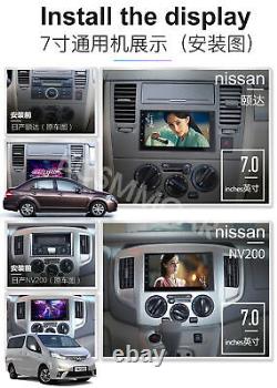 Double DIN Car Stereo Touch Screen Radio Android 8.0 Player GPS Navigation WiFi